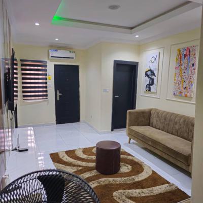 Luxury 1 Bedroom Apartment in a Serene Estate with Nice Features, Peace Estate, Ikeja, Lagos, Mini Flat (room and Parlour) Short Let
