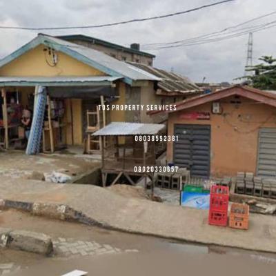 250sqm Land on a Busy Road, on Ilaje Road, Bariga, Shomolu, Lagos, Mixed-use Land for Sale