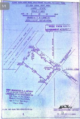 Hot Deal, Over 4 Plots of Cornered Piece Facing Ado Rd, Facing Addo Road Ask Bencom Homes, Ajah, Lagos, Mixed-use Land for Sale