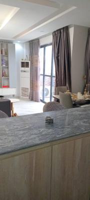 Fully Furnished and Service 3-bedroom Apartment, New Road Alpha Beach, Chevron Lekki, Lekki, Lagos, Flat / Apartment for Rent