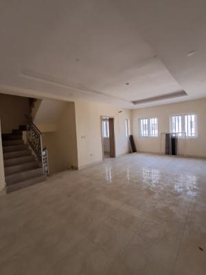 Relatively New Fully Serviced 3-bedroom Terrace with Bq, New Road Alpha Beach Chevron Lekki, Lekki, Lagos, Terraced Duplex for Rent