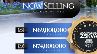 3 Bedroom Detached Bungalow, Eleranigbe, Ibeju Lekki, Lagos, Detached Bungalow for Sale