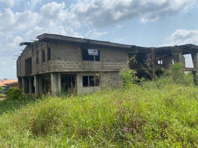 Uncompleted 7 Bedroom Detached House on 2656sqm, Ita Oshin, Abeokuta North, Ogun, Detached Duplex for Sale