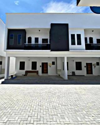 3bedroom Terrace Duplex with Solar & Swim. Pool, Ajah, Ajah, Lagos, House for Rent