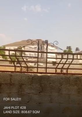 808.67 Sqm Land, Jahi, Abuja, Residential Land for Sale