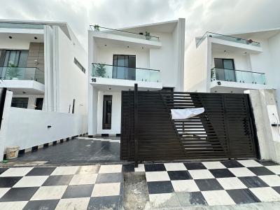 Lovely & Vibrant 4 Bedroom Detached Duplex with a Bq, Chevron Tollgate, Lekki, Lagos, Detached Duplex for Sale