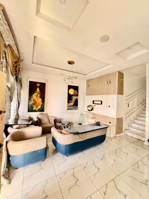 Exquisite 3 Bedroom Corner Piece Duplex, Before Orchid Enyo Filling Station By Lekki 2nd Toll Gate, Lekki, Lagos, Terraced Duplex for Rent