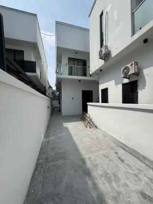 4 Bedroom Semi Detached Duplex with a Bq, Chevron, Lekki, Lagos, Semi-detached Duplex for Sale