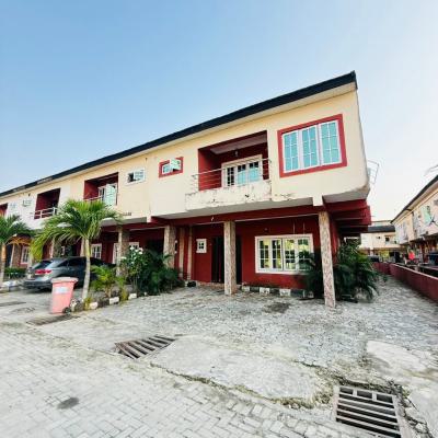 Serviced 3 Bedrooms Apartment with Bq and Swimming Pool Available, Ajah, Lagos, Terraced Duplex for Rent