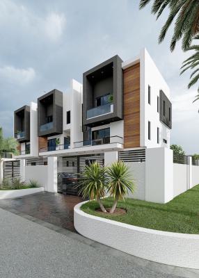 Excellently Built 4 Bed Terrace Duplex with a Self Compound, Adeniyi Jones, Ikeja, Lagos, Terraced Duplex for Sale