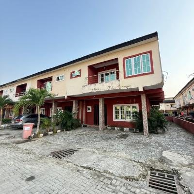 Exquisite 3 Bedroom Terrace Duplex with Pool & Bq, Ajah, Lagos, Terraced Duplex for Rent