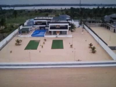 Panche Villa Beach House Premium Beachfront Land on Ilashe Resort, Opposite Badagry Creek on Ilashe Beach Off Snake Island and Pop Beach, Ilashe, Lagos, Mixed-use Land for Sale