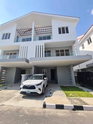 a  4 Bedroom  Semi-detached Duplex with a Room Bq, Chevron, Lekki, Lagos, Semi-detached Duplex for Rent