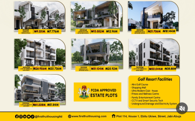 Duplex Plots, Hutu Prime, Before Centenary City, Airport Road, Lugbe District, Abuja, Residential Land for Sale