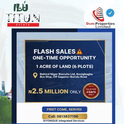 Strategic Land Banking Opportunity with Immediate Value,distress, Imota, Ikorodu, Lagos, Mixed-use Land for Sale