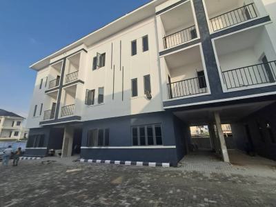 13 Units of 4 Bedroom Terrace with Green Area, Sound Proof Generator, Alex & Bills - Atlantic View Estate, New Road, Before Chevron, Lekki, Lagos, Terraced Duplex for Sale