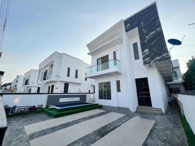 Exquisitely Detailed 5 Bedroom Fully Detached with Bq, Ikota, Lekki, Lagos, Detached Duplex for Sale