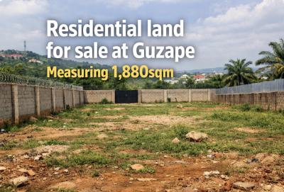 Residential Land Measuring 1,880sqm, Guzape, Guzape District, Abuja, Residential Land for Sale