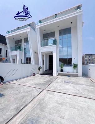 Contemporary 5 Bedroom Fully Detached Swimming Pool Duplex, Secure Estate at Ologolo Lekki, Ologolo, Lekki, Lagos, Detached Duplex for Sale