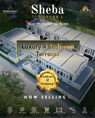 Hottest Selling Luxury 4 Bedroom with Home Automation in Serene Estate, Directly Beside Lagos Business School, Sangotedo, Ajah, Lagos, Terraced Duplex for Sale