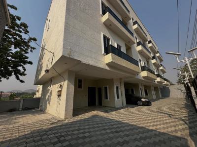 Elegant 6bedroom Terrace Duplex with 3living Room and a Bq, Wuse, Abuja, Terraced Duplex for Sale