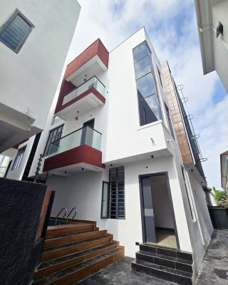 2 Nos 5 Bedroom Town Houses, Lekki Phase 1, Lekki, Lagos, Detached Duplex for Sale