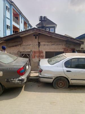 a Bungalow 320sqm on Interlocked Street in a Good Location, Bariga, Shomolu, Lagos, Mixed-use Land for Sale