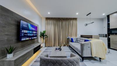 1 Bedroom Apartment with Super Fast Wifi & 24/7 Electricity, Ikate, Lekki, Lagos, Flat / Apartment Short Let