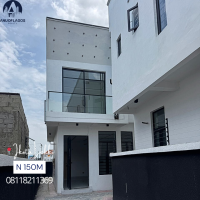 4 Bedroom Semi-detached Duplex, Ikota, Lekki, Lagos, Semi-detached Duplex for Sale