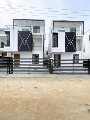 Lovely 5 Bedroom Fully Detached Duplex with Bq in a Secure Estate, Chevron, Lekki, Lagos, Detached Duplex for Sale