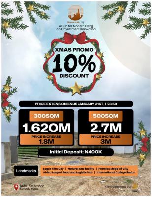 Land with a C of O, Signaturelink City, Odogbolu, Ogun, Residential Land for Sale