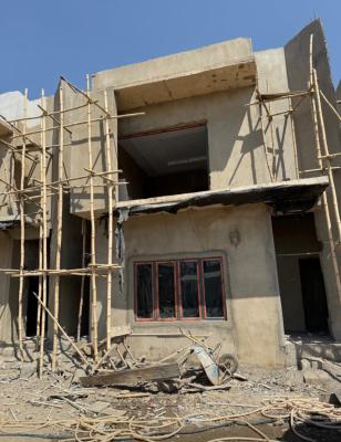 Carcass 3 Bedrooms Duplex with Bq, Galadimawa, Abuja, Terraced Duplex for Sale