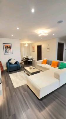 Fully Furnished and Serviced 3 Bedroom Flat on The Second Floor, Wuye, Abuja, House for Rent