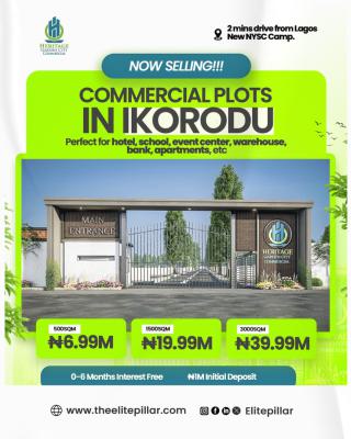 Land, Agbowa, Ikorodu, Lagos, Commercial Land for Sale