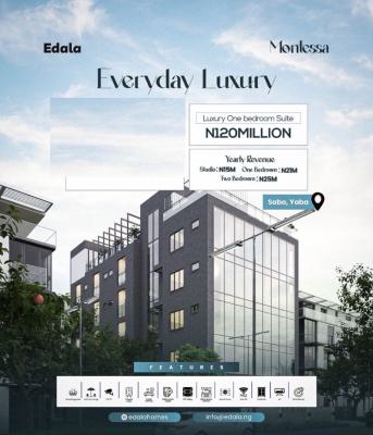 Modern High-rise Living for Buyers Seeking Convenience, Little Road, Saba Yaba, Sabo, Yaba, Lagos, Block of Flats for Sale