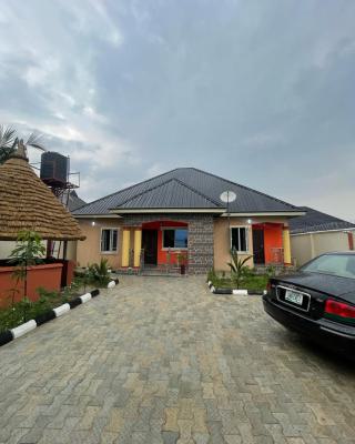 4 Bedroom Home with Bush Bar and Gate House, Unity Estate, Eneka Road, Rukpokwu, Port Harcourt, Rivers, Detached Bungalow for Sale
