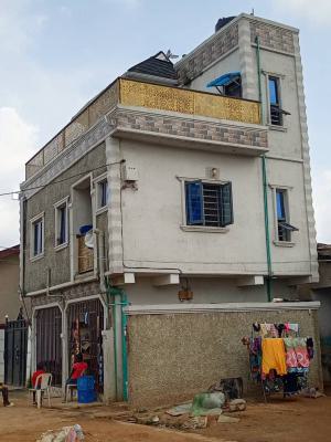 a Modern Pop Building of 3 Flats Which Consists of 2 Bedroom Flat, 2 U, Ekoro, Abule Egba, Agege, Lagos, Block of Flats for Sale