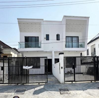 Lovely 4 Bedroom Semi Detached Duplex with Bq, Chevron, Lekki, Lagos, Semi-detached Duplex for Sale