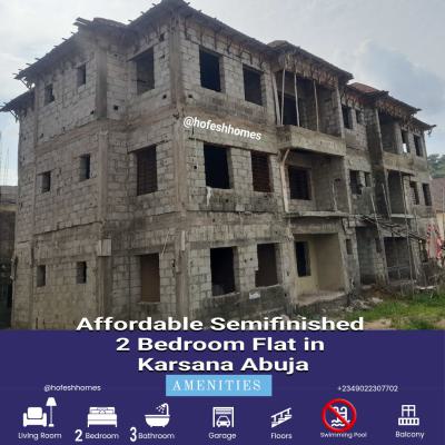 Unbelievablebly Affordable 2 Bedroom Flat in Karsana Abuja, Karsana, Abuja, Flat / Apartment for Sale