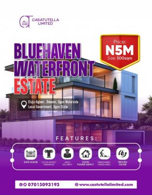 Bluehaven Waterfront Estate: a New Standard of Coastal Living, Eluju Agbon, Odeomi, Ogun Waterside, Ogun, Mixed-use Land for Sale