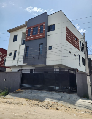 Service 2 Bedroom Apartment, Ologolo, Lekki, Lagos, House for Rent