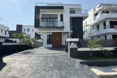 Stunning 5 Bedrooms Detached House with Swimming Pool, Cinema and Bq, Megamound Estate, Lekki, Lagos, Detached Duplex for Sale