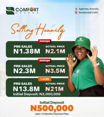 Comfort Havana Estate --- Smart Land, Smart Future, Comfort Havana Estate, Agbowa, Ikorodu, Lagos, Residential Land for Sale