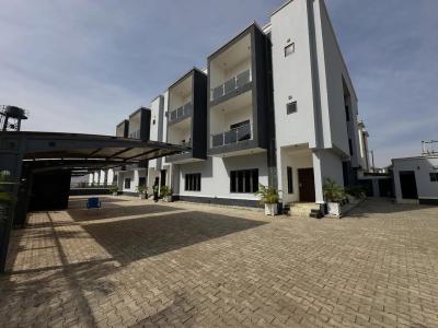 Cozy 4bedroom Terrace Duplex with 2 Living Room and a Bq, Jahi, Abuja, Terraced Duplex for Sale