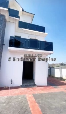 Brand New 5 Bedroom Fully Detached Duplex, By H-medix, Guzape District, Abuja, Detached Duplex for Sale