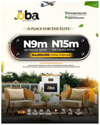 Land in a Good Location, Ilu Oba, Elerangbe, Ibeju-lekki,, Ibeju, Lagos, Land for Sale