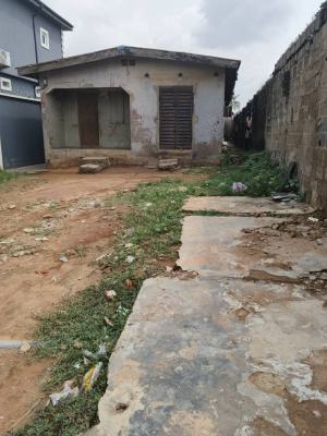 a Bungalow Building on Half Plot of Land, Meiran Road Via Ekoro Abule Egba Lagos State, Abule Egba, Agege, Lagos, Commercial Property for Sale