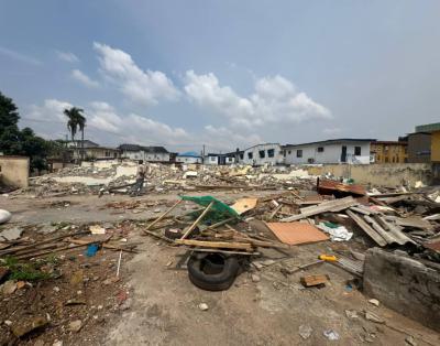 a Corner Peice Land Measuring 1664sqm, in a Gated, Lovely and Secured, Adeniyi Jones, Ikeja, Lagos, Land for Sale