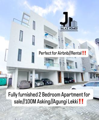 Fully Furnished 2 Bedroom Serviced Apartment, Agungi, Lekki, Lagos, Flat / Apartment for Sale