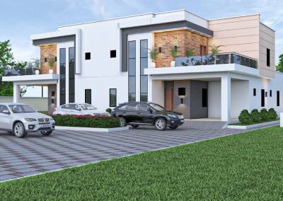 Luxury 6 Units of 3bedrooms Blk of Flats, Behind Mobil Filling Station, Gaduwa, Abuja, Residential Land for Sale